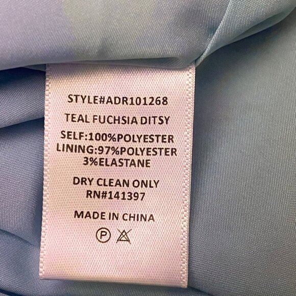 NEW ASTR Floral Print Sheath Dress Size Medium - Picture 6 of 6